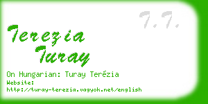 terezia turay business card